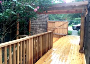 cedar wood deck mckinney Texas
