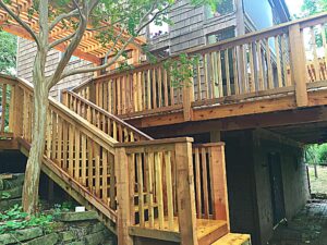 cedar wood deck plano Texas